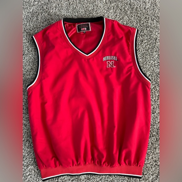 Men's Nebraska Huskers Vest - Picture 1 of 7